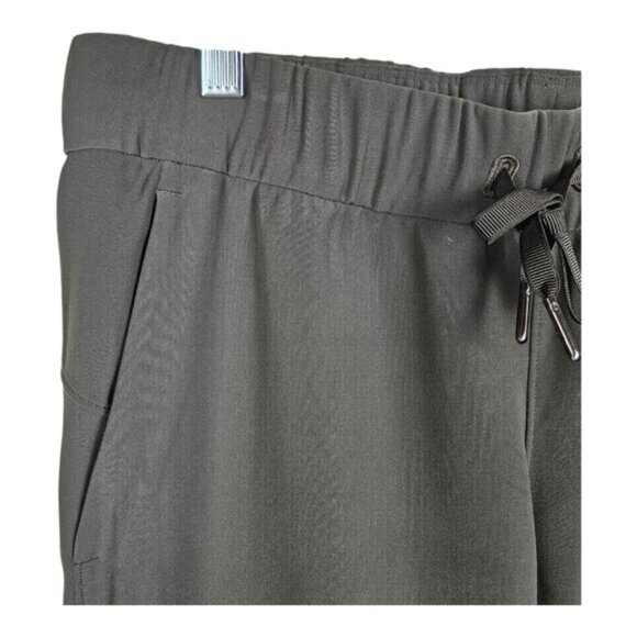 Lululemon On The Fly Jogger Women's Size 6 Olive Green Cuffed Hem Pull On - Picture 2 of 8